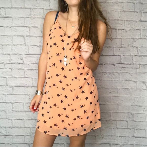Reverse Dresses & Skirts - LOWEST PRICE Reverse star low back mini slip dress